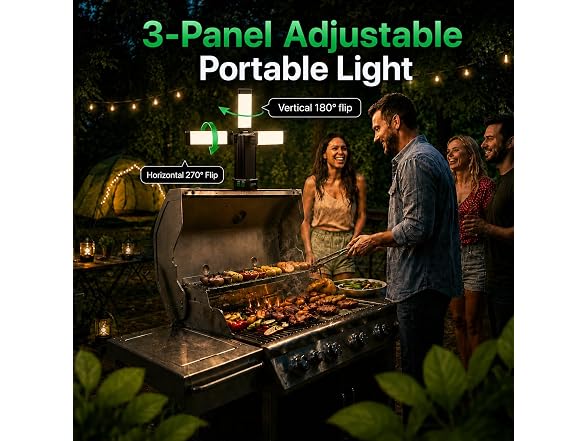 NICKLUC Rechargeable Camping Lantern