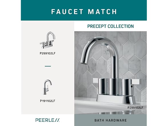 Peerless Peerless PA547 Precept Double Towel Hook
