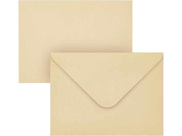 100 Pack 4x6 Envelopes for Invitations