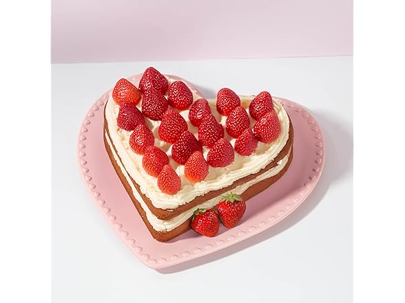 Paris Hilton Heart Cake Plate