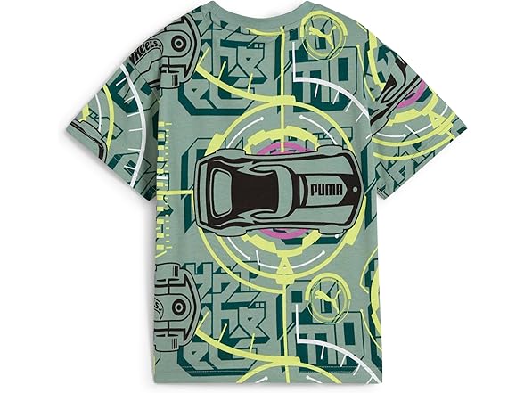 PUMA Boys Hot Wheels Graphic T-Shirt