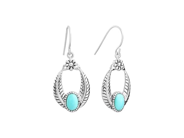 Amazon Essentials Turquoise Drop Earrings
