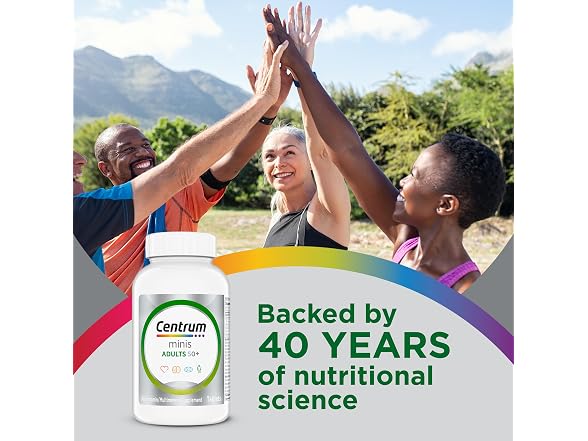 Centrum Minis Silver Multivitamin for Adults 50