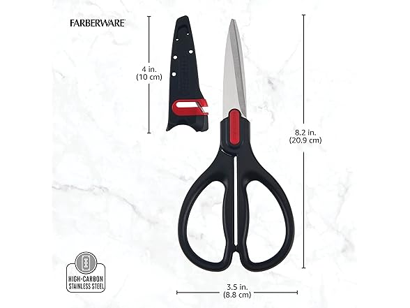 Farberware Self-Sharpening SS All-Purpose Shears