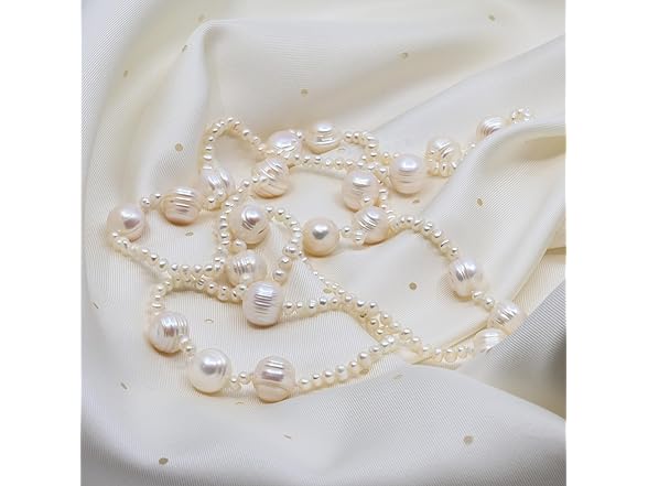 KK LifeStyle Pearl Necklace 38"