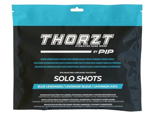 Thorzt Blue Lemonade Solo Shots, Case of 500