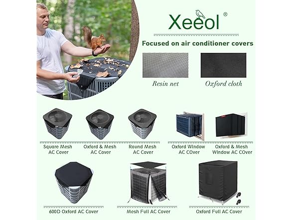 Xeeol Air Conditioner Cover