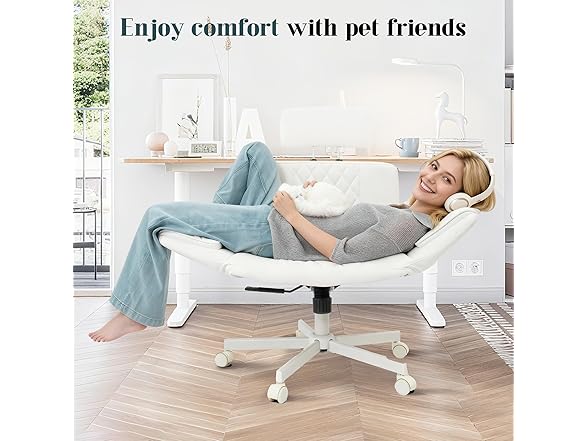 Azaeahom Wide Office Chair