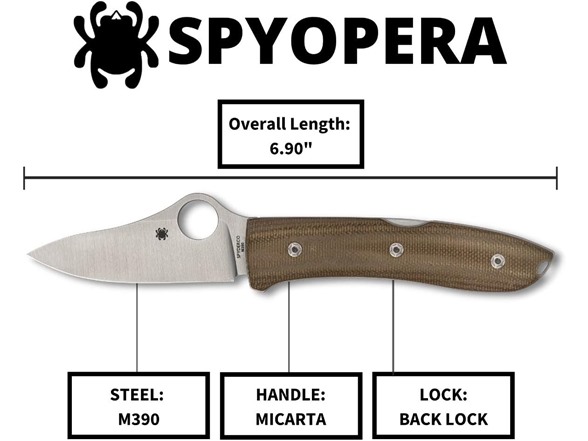 Spyderco SpyOpera Knife