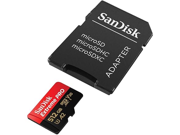 SanDisk Extreme Pro 512GB MicroSD Card