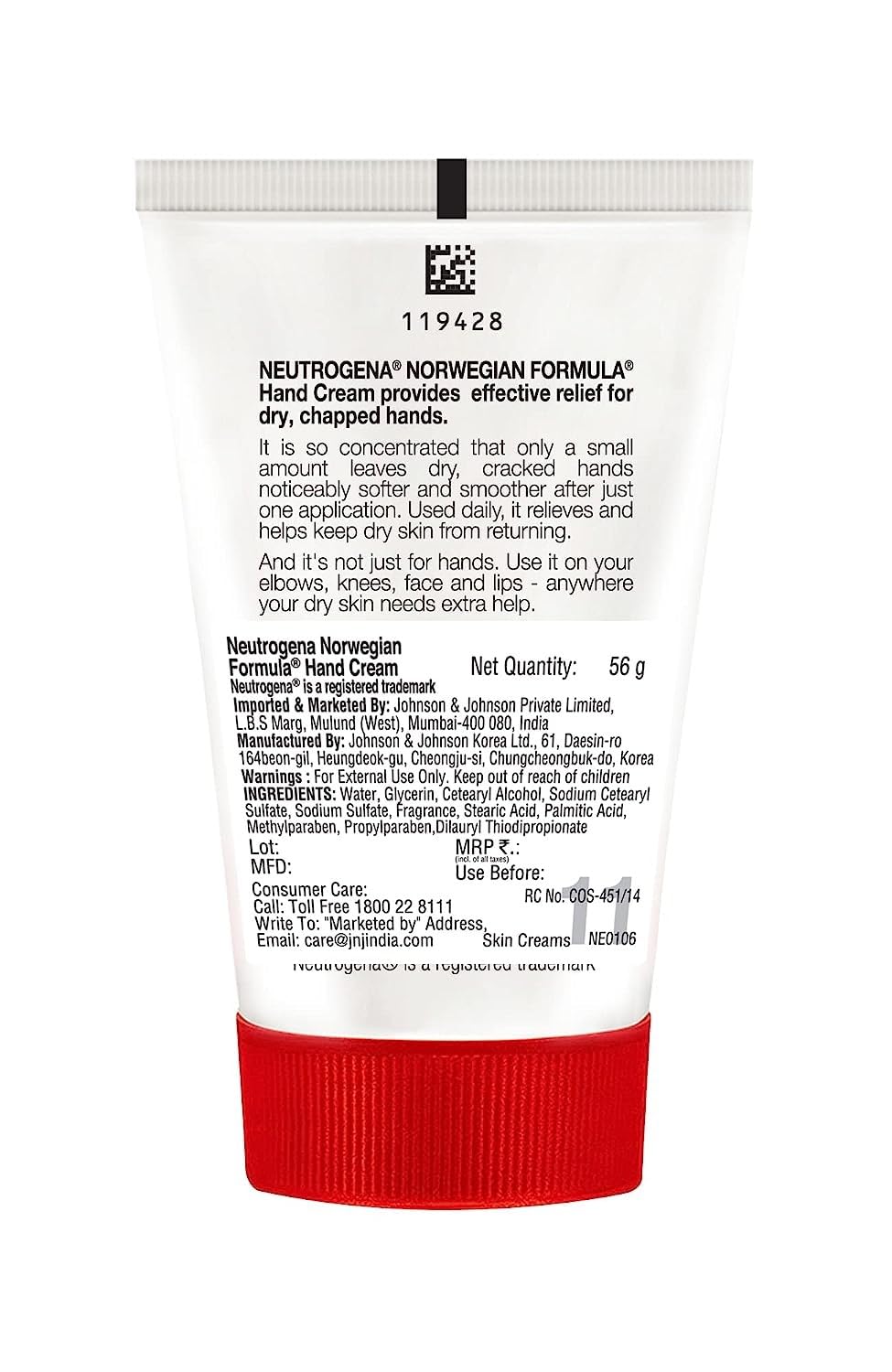 Neutrogena Hand Cream Fragrance Free - Gallery 9