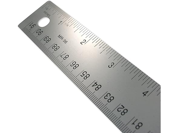 Westcott 10414 Stainless Steel Metal Ruler