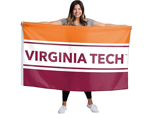 VT Hokies Flag 3x5 Horiz