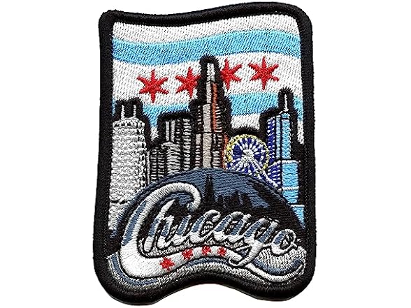 Liphontcta NASA Stylish Souvenir Patch (Chicago Patch)