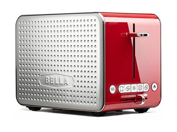 BELLA 2 Slice Toaster with Wide Slots
