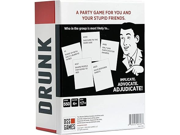 Drunk Stoned or Stupid Master Edition