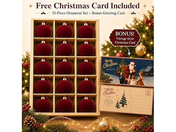 Rokkibom Velvet Christmas Balls