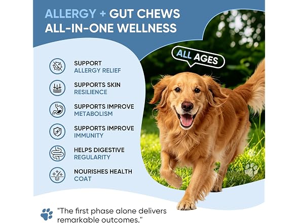 Mpdeoem Dog Allergy Chews -(200 Ct)