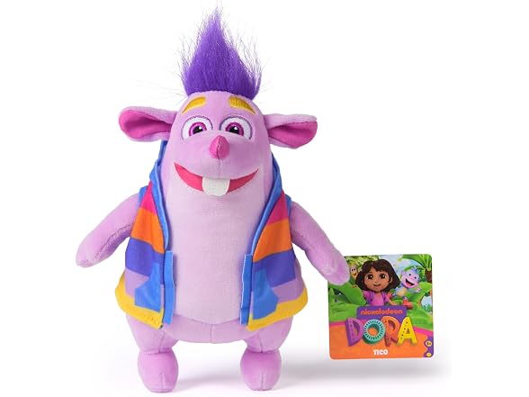 Official Dora Tico Plush Toy, 8-Inch