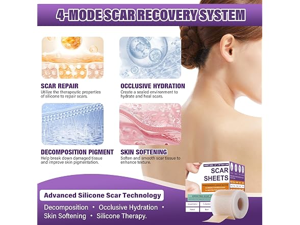 Silicone Scar Sheets