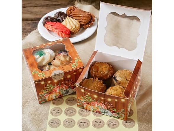 Kate Aspen Fall Cookie Boxes 30pk