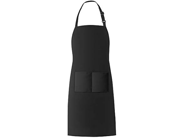 Xornis 1 Piece Bib Aprons with 2 Pockets