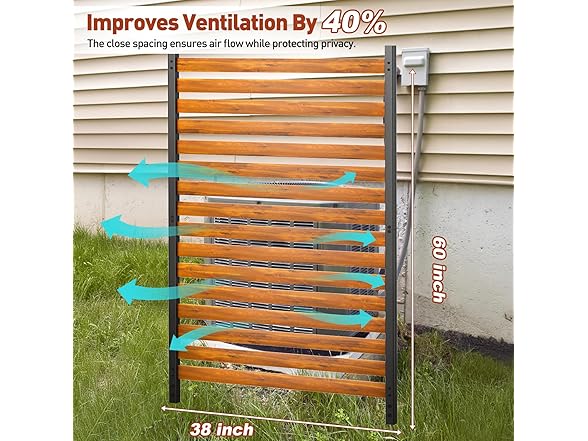GREENER Privacy Screen - 38" W x 60" H
