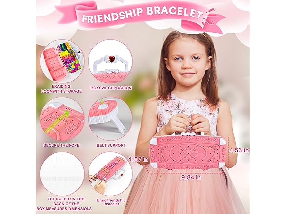 TQRAZ Friendship Bracelet Kit