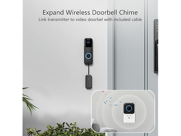 Satisure Wireless Doorbell Extender