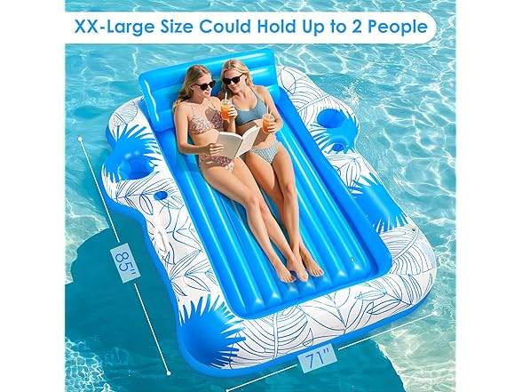 JIANYHW Inflatable Tanning Pool Float