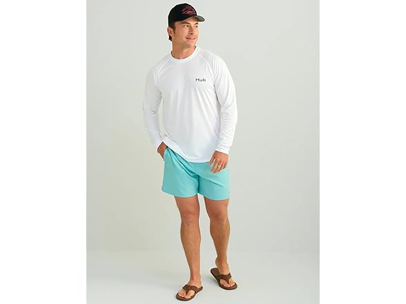 HUK Men's Pursuit Fishing Shirt, S