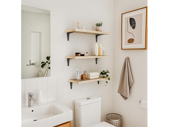 Floating Shelves for Wall Set of 6