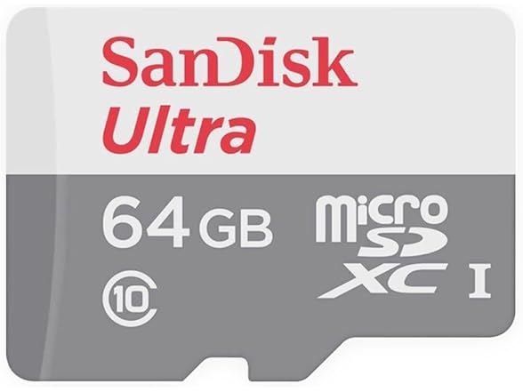 SanDisk Ultra 64GB microSDXC UHS-I Card