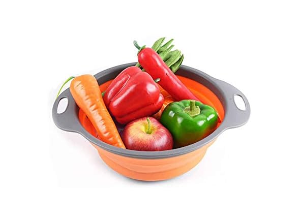 WeTest Collapsible Colander with Handles