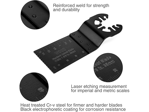 WORKPRO 23-Piece MetalWood Oscillating Khaki