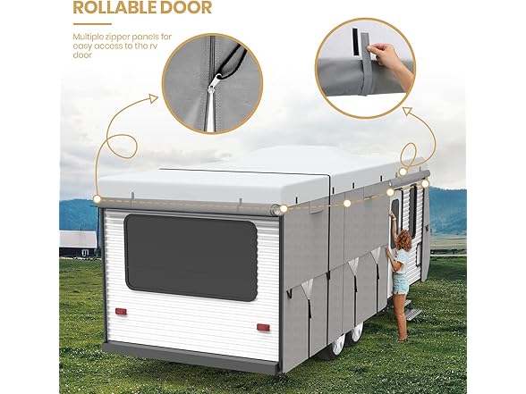 Travel Trailer RV Cover