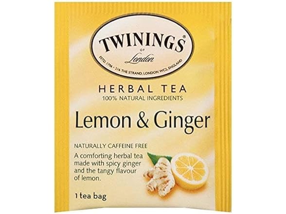 50CT Lemon & Ginger Herbal Tea