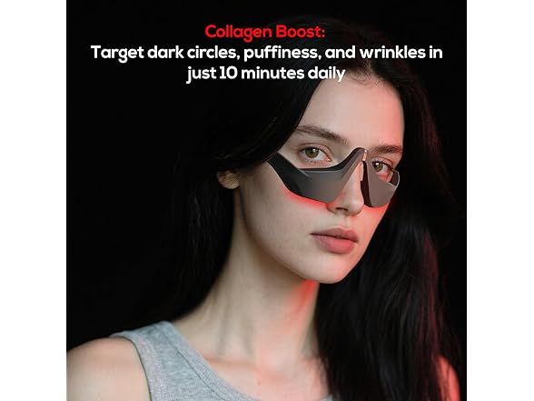 Under-Eye Red Light Therapy Massager