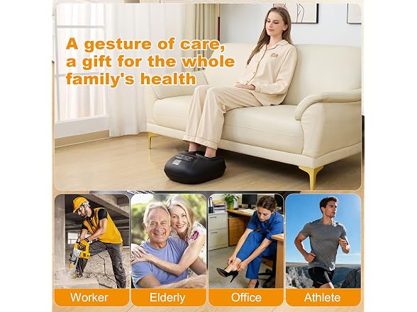 Foot Massager, Heated Foot Massager