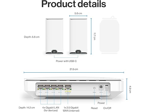Linksys Multi-gig Micro Mesh WiFi 6 System