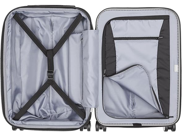 DELSEY PARIS Titanium Hardside Silver, Carry-On 21 Inch