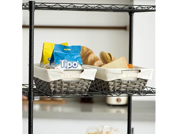 Sukkiri Homu Waterproof Wicker Storage Basket