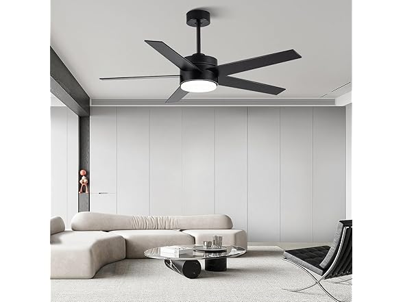 LOFIKEDI 52 Inch Modern Ceiling Fan