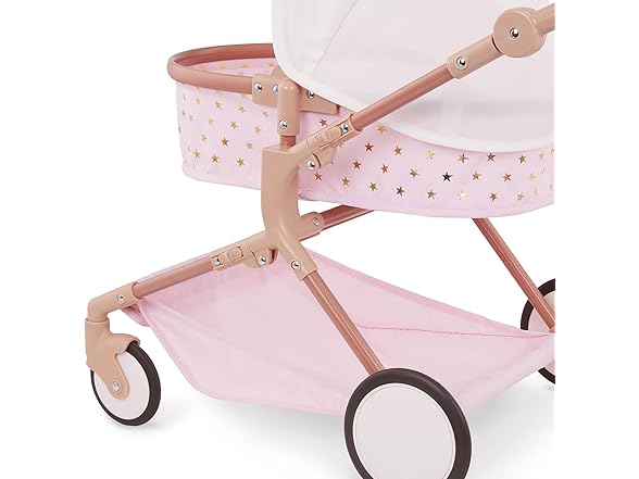 LullaBaby – 14-Inch Accessories – Pink Toy Stroller