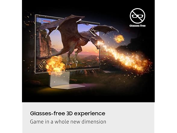 Samsung 27" Odyssey 3D (G90XF) Series 4K Gaming Monitor