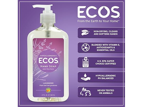 Earth Friendly Hand Soap 17oz