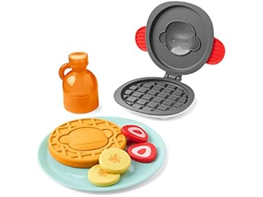 $4.99 Skip Hop Play Food Set, Zoo Waffle-y Fun dealfomo