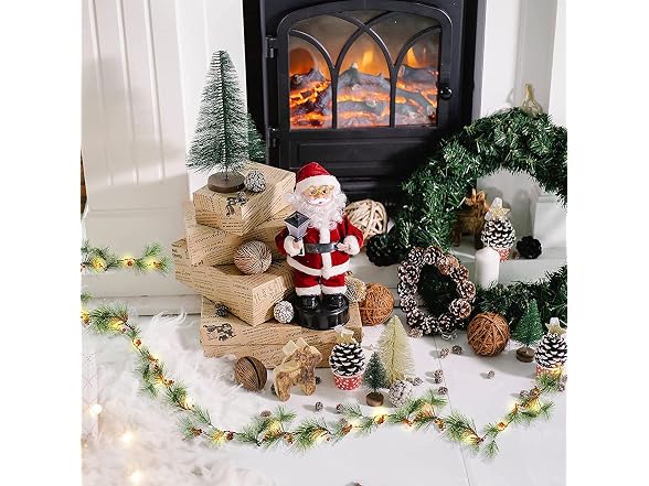 PROWREATH Christmas Smokey Pine Garland, - Gallery 4