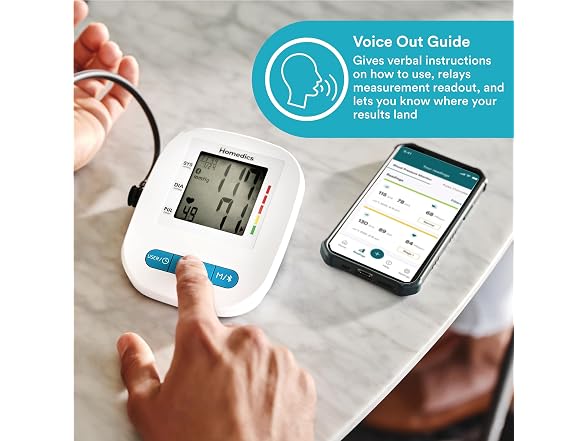 Homedics 500 Series Bluetooth BP Monitor