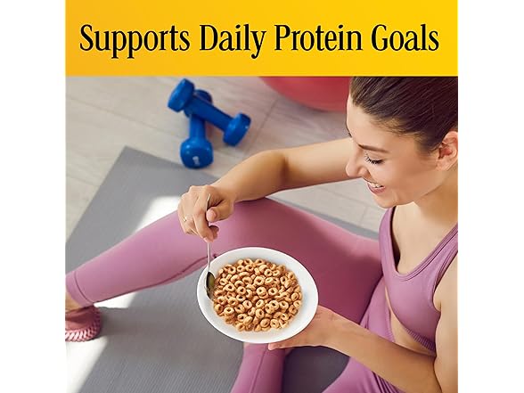 Cheerios Protein Cereal, Cinnamon, 8g Protein